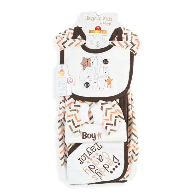 A boy Is A Joy 7 Piece Starter Set brown