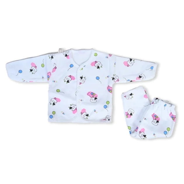 Cow 11 Piece New Born Suit Set With Fleece
