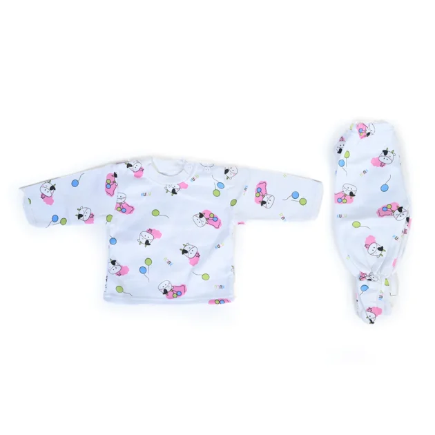 Cow 11 Piece New Born Suit Set With Fleece