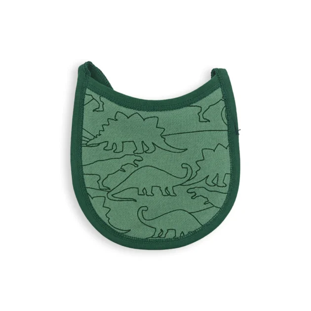 Dino 5 Piece 100% Organic Cotton Winter Bib