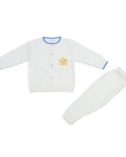 Happy Star Wool Pajama Set