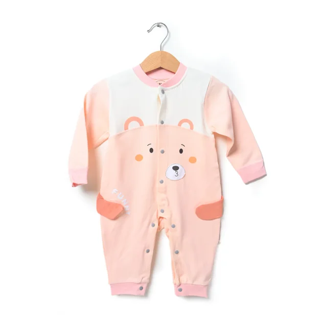Peachy Bear Romper