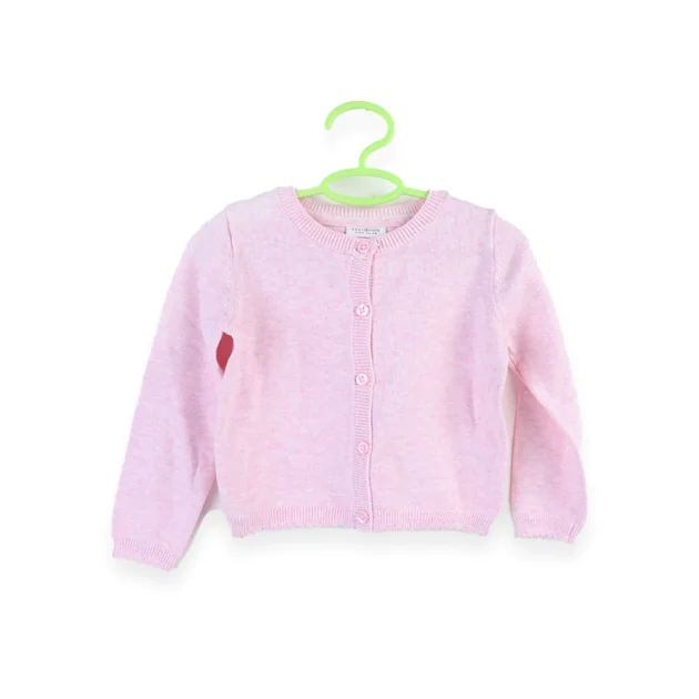 Pink Wool Cardigan