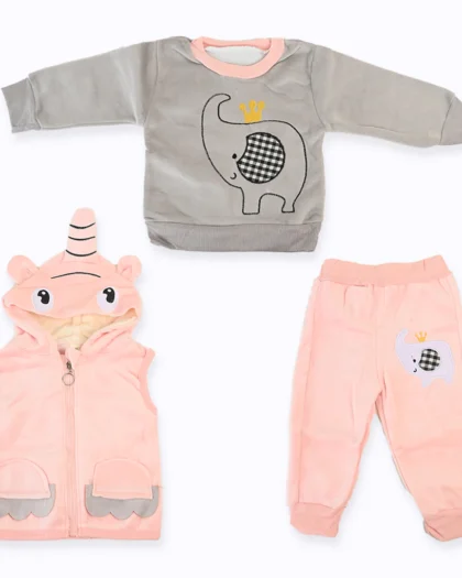 Queen Elephant 3 Piece Set