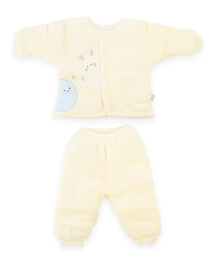 Rabbit Moon Star Quilted Shirt & Pajama