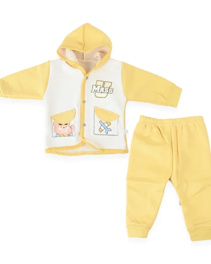 Bear Plane Premium Fleece Shirt & Pajama