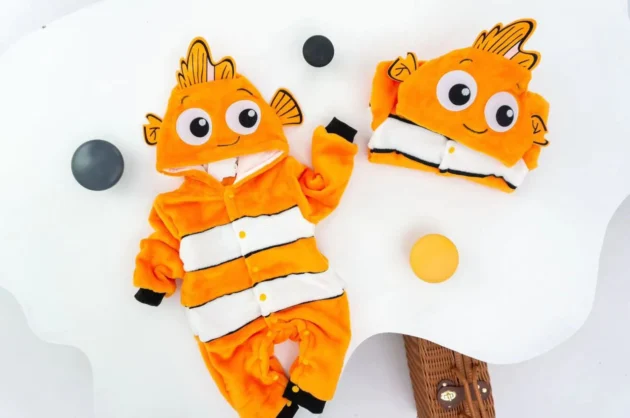 Cartoon Rompers Fish