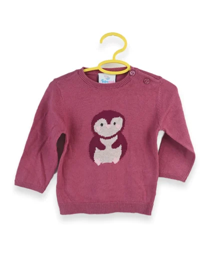 Lovely Penguin Wool Sweater