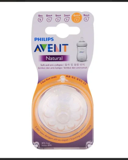 Avent Natural Feeder Teat 2-Pack
