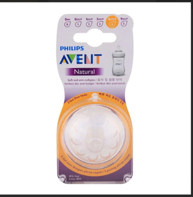 Avent Natural Feeder Teat 2-Pack