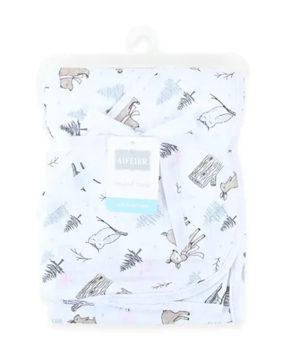 Forest Quilted Wrapping Sheet
