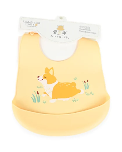 Happy Pup Silicone Bib