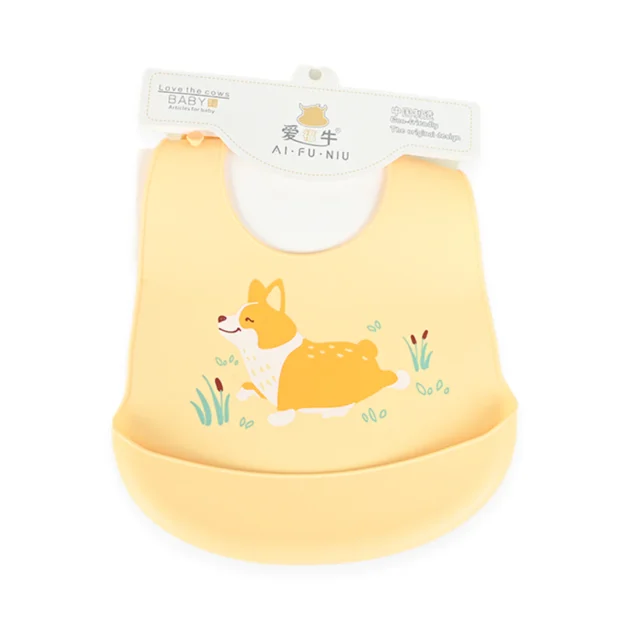 Happy Pup Silicone Bib