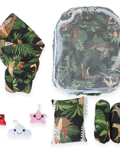 Jungle 8 Piece Baby Bed Set