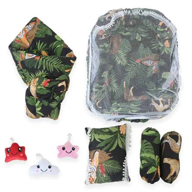 Jungle 8 Piece Baby Bed Set