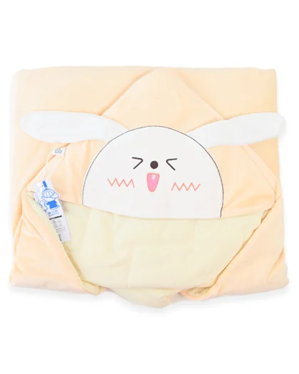 Laughing Quilted Bunny Carry & Sleeping Bag