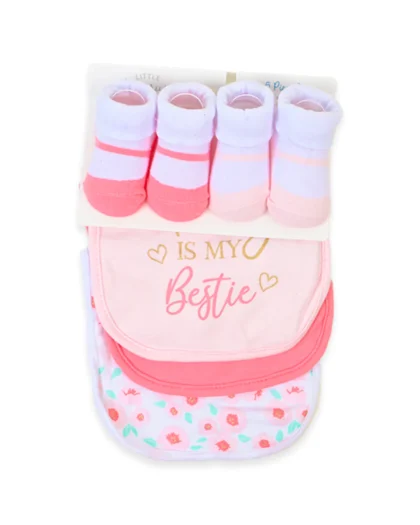 Mom is tmy Bestie 5 Piece Bib and Booty Set