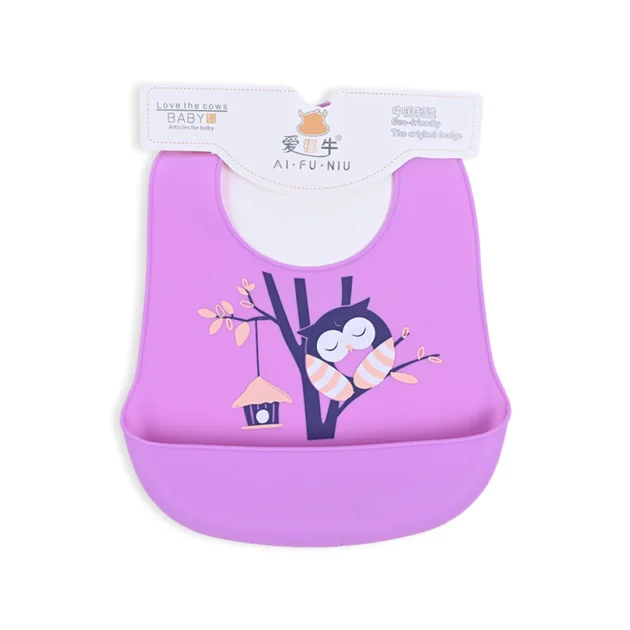 Night Owl Silicone Bib