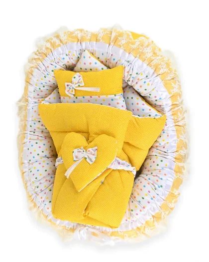 Polka 5 Piece Premium Bed Set
