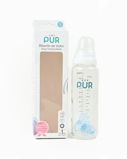 Pur Anti-Colic Glass Feeding Bottle