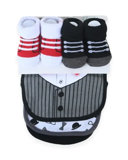 Texido 5 Piece Bib Set With Booties