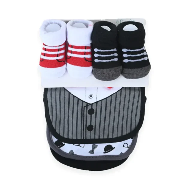 Texido 5 Piece Bib Set With Booties