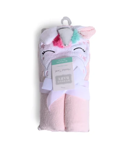 Unicorn Hooded Bath Towel