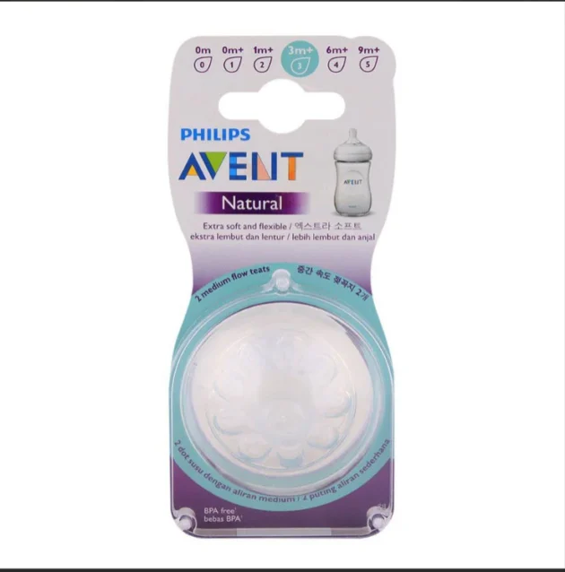 Avent Natural Feeder Teat 2-Pack