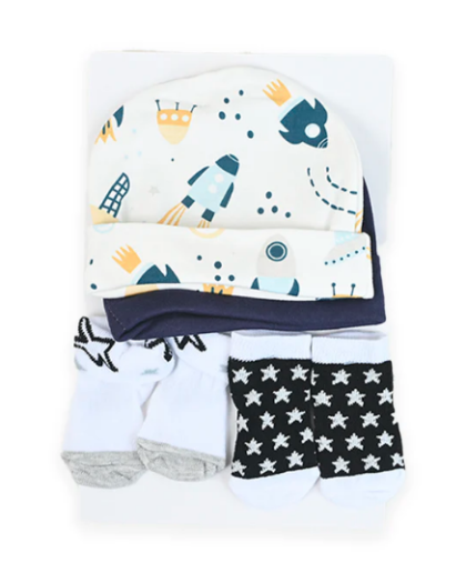 2 Piece Cap and Socks Set (Economical)