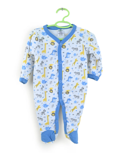 blue romper